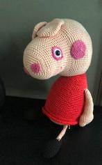 Grote gehaakte knuffel peppa pig, Ophalen, Zo goed als nieuw, Overige typen