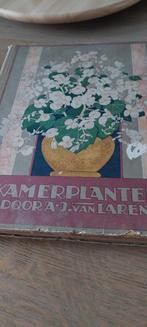 OUD VERKADE PLAATJES ALBUM 1928 KAMERPLANTEN, Ophalen of Verzenden, Gelezen, A.J. van Laren, Plaatjesalbum