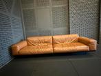 Arflex naviglio bankstel cognac leer, Huis en Inrichting, Ophalen, Zo goed als nieuw, Vierpersoons of meer, Leer