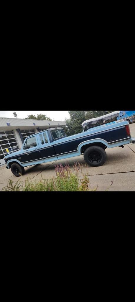 Ford F250 XLT pick-up 351W wegenbelasting vrij 230L Impco, Auto's, Oldtimers, Particulier, Ophalen