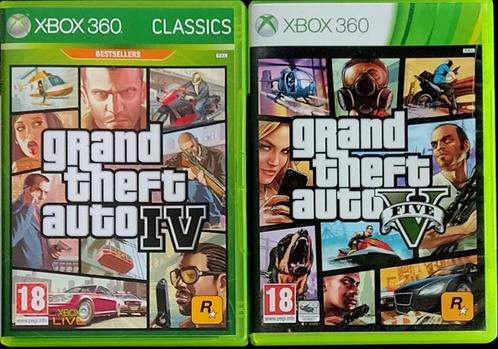 Grand Theft Auto games, Spelcomputers en Games, Games | Xbox 360, Zo goed als nieuw, 1 speler, Vanaf 18 jaar, Ophalen of Verzenden