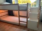 Ikea Kura Bed + Matras - prima staat, Huis en Inrichting, Slaapkamer | Bedden, Ophalen, 90 cm, Eenpersoons, Bruin
