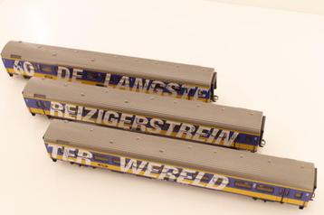 Marklin 4391 H0 Drie ICR rijtuigen Langste reizigerstrein NS beschikbaar voor biedingen