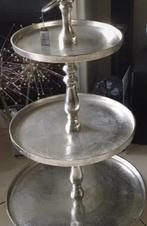 Zware ruw nikkel etagère 90 cm L.I.L, Huis en Inrichting, Ophalen of Verzenden, Nieuw