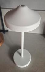 Draadloze witte tafellamp, Huis en Inrichting, Lampen | Tafellampen, Ophalen of Verzenden, Zo goed als nieuw, Modern,  japandi,  hotel chique