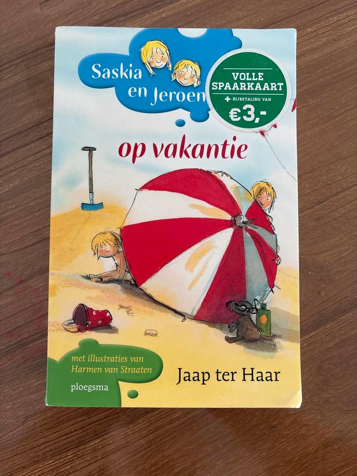 Saskia en Jeroen op vakantie - Jaap ter Haar, Boeken, Kinderboeken | Jeugd | onder 10 jaar, Gelezen, Fictie algemeen, Ophalen of Verzenden