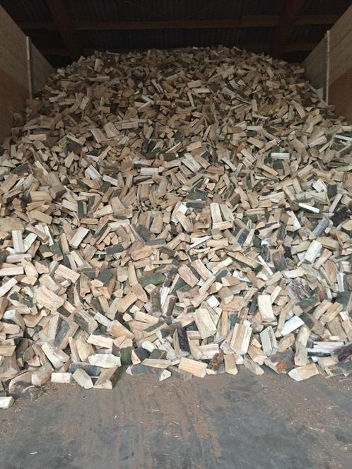 DROOG MIX HAARDHOUT IN BULK | 50 kuub kachelhout gedroogd, Tuin en Terras, Haardhout, Blokken, Essenhout, 6 m³ of meer, Verzenden