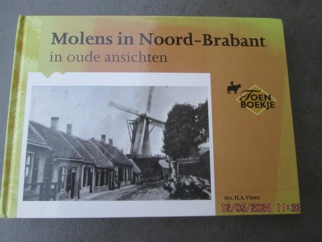 Molens in Noord Brabant in oude ansichten HA Visser, Boeken, Geschiedenis | Stad en Regio, Ophalen of Verzenden, Gelezen, Drs HA Visser
