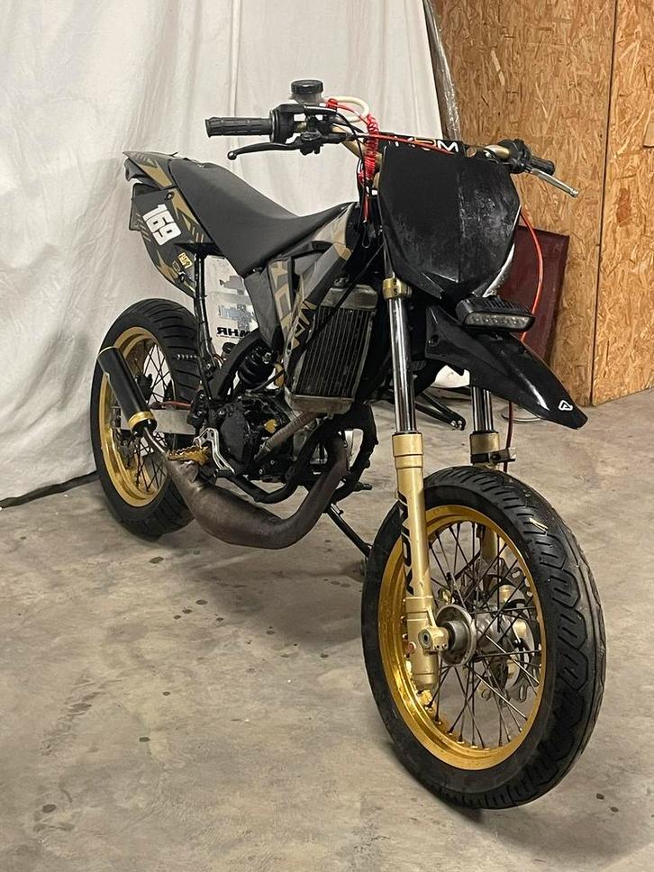 Schakel brommer 86cc tpr, Fietsen en Brommers, Brommers | Derbi, Gebruikt, Maximaal 45 km/u, Ophalen