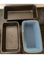Cake vorm bakblik siliconen 3 stuks, Ophalen of Verzenden
