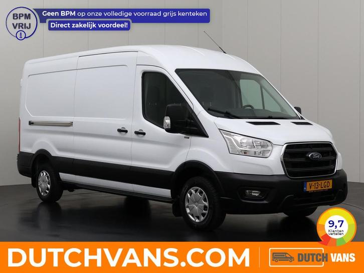 Ford Transit 2.0TDCI L3H2 Trend | Airco | Cruise | 3-Persoon, Auto's, Bestelauto's, Te koop, ABS, Airconditioning, Boordcomputer