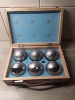 Jeu de boules set, 6 kistje, Gebruikt, Ophalen