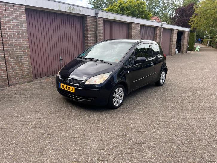 Mitsubishi Colt 1.3 Mivec CZ3 2008 Zwart *APK tot aug. '26*, Auto's, Mitsubishi, Particulier, Colt, ABS, Airbags, Centrale vergrendeling