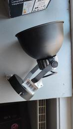 Wandlamp industrieel zwart, Ophalen of Verzenden, Zo goed als nieuw