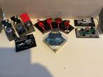 1:43 F1 Schumacher collectie plus helmen 1:8, Verzamelen, Ophalen of Verzenden, Zo goed als nieuw, Formule 1