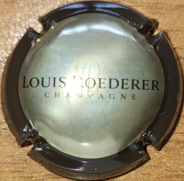 Champagnecapsule L. ROEDERER lichtgoud & donkerbruin nr.102 beschikbaar voor biedingen