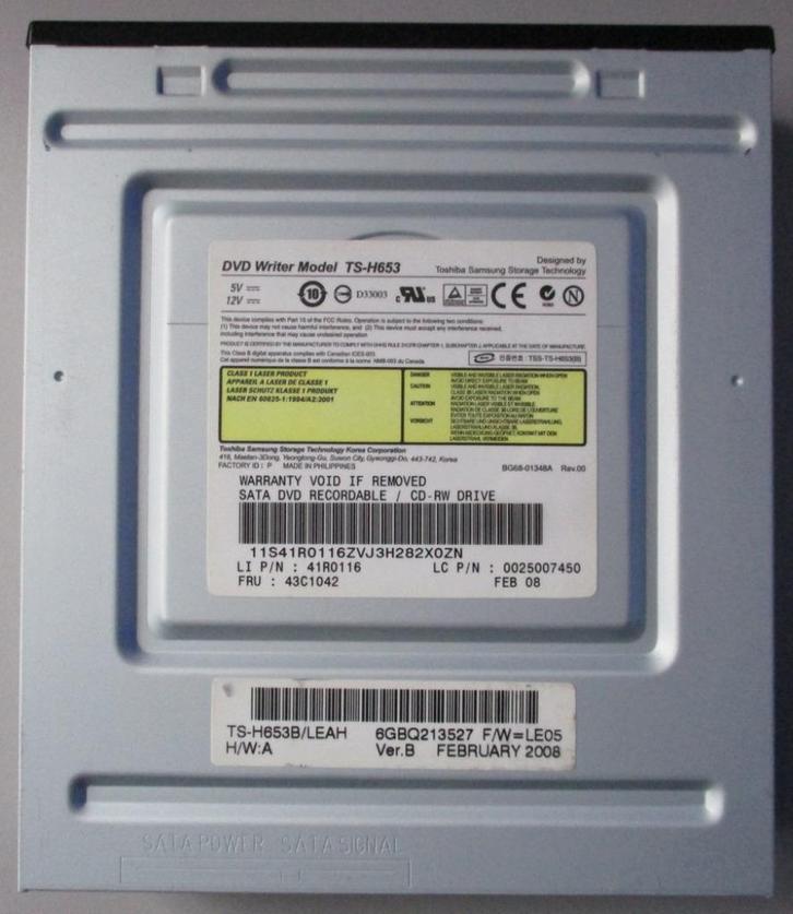 Diverse SATA DVD-RW in zwarte uitvoering - €3,95, Computers en Software, Optische drives, Zo goed als nieuw, Intern, Cd, Dvd, Ophalen of Verzenden