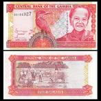Gambia 5 Dalasis, 2001 unc, Postzegels en Munten, Bankbiljetten | Afrika, Overige landen, Verzenden