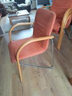 Leuke stapelbare stoelen., Ophalen, Gebruikt, Bruin