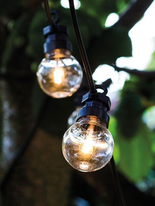 Sirius Lucas Clear buiten tuin lampjes lichtsnoer *NIEUW*, Huis en Inrichting, Lampen | Hanglampen, Nieuw, Minder dan 50 cm, Kunststof