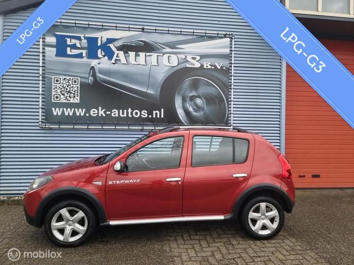Dacia Sandero 1.6 Stepway LPG-G3, Auto's, Dacia, Bedrijf, Te koop, Sandero Stepway, ABS, Airbags, Alarm, Centrale vergrendeling