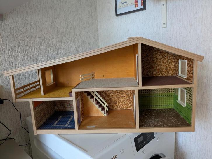 Jaren 60/70 Hanse of Scandinavia poppenhuis 🏠, Verzamelen, Poppenhuizen en Toebehoren, Gebruikt, Poppenhuis, Ophalen