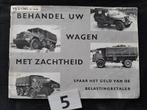 VS 2-1363  DAF   NEKAF BEHANDEL UW WAGEN MET ZACHTHEID, Verzamelen, Ophalen of Verzenden, Landmacht, Nederland, Boek of Tijdschrift