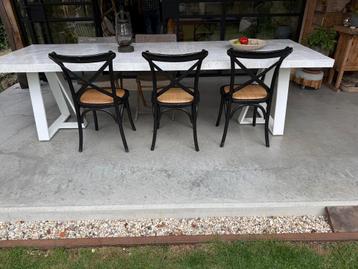 Bistro stoelen eetkamer zwarte beschikbaar voor biedingen