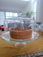 Grote glazen schaal met stolp, Huis en Inrichting, Woonaccessoires | Stolpen, Ophalen of Verzenden, Zo goed als nieuw