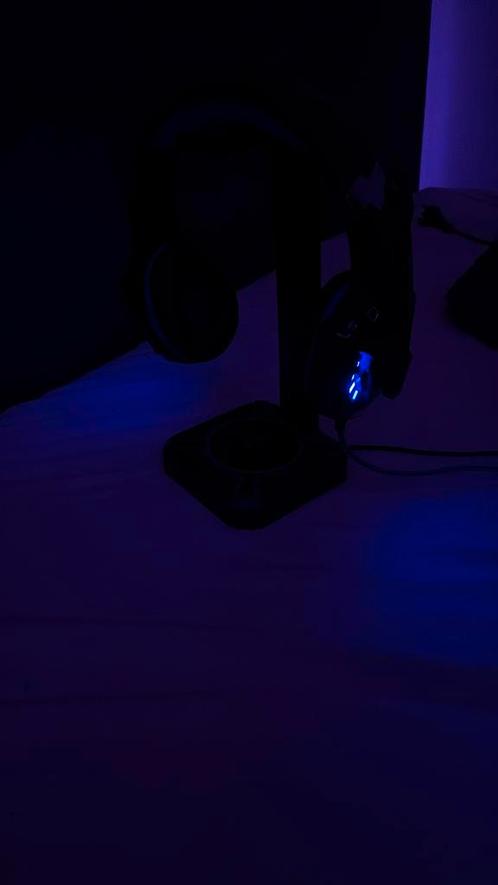 Mooie gaming headset, Muziek en Instrumenten, Licht en Laser, Zo goed als nieuw, Licht, Geluidgestuurd, Ophalen of Verzenden