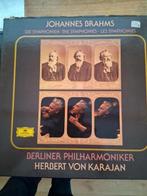 Johannes Brahms 4 symphonien Herbert von Karajan, Cd's en Dvd's, Overige typen, Ophalen of Verzenden, Zo goed als nieuw, Romantiek
