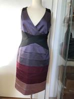 COAST NIEUWE jurk met banen mouwloos paars/grijs mt 40, Maat 38/40 (M), COAST, Nieuw, Ophalen of Verzenden