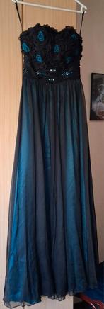 Gala  jurk, Ophalen, Galajurk, Blauw, Zo goed als nieuw