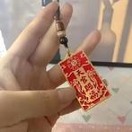 Dubbelzijdige Chinese Talisman voor Bescherming en Good Luck, Ophalen, Nieuw