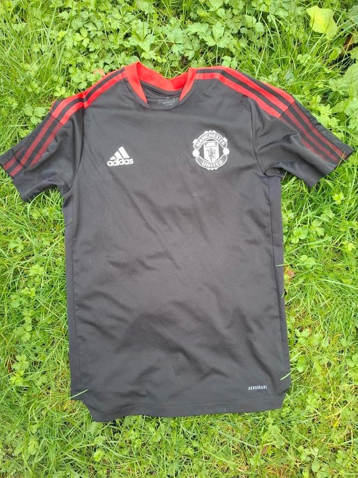 Adidas Manchester United 2021 shirt (maat S), Kleding | Heren, T-shirts, Zo goed als nieuw, Maat 48/50 (M), Zwart, Ophalen of Verzenden