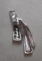 Zilveren hanger met steentjes nr.1461, Overige voorstellingen, Verzenden, Zo goed als nieuw, Zilver