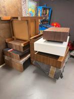 Partij salontafels 13x stuks, Huis en Inrichting, Tafels | Salontafels, Ophalen, 50 tot 100 cm, Rond, Zo goed als nieuw