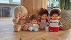 4 Monchichi's gekregen in 1988. Label 1974., Verzamelen, Beren en Cherished Teddies, Ophalen of Verzenden, Stoffen beer, Overige merken