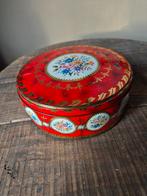 Rond koekjes blik, Verzamelen, Blikken, Ophalen of Verzenden, Gebruikt, Overige