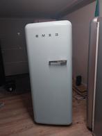 pastelgroene Smeg koelkast fab28 3 MAANDEN GARANTIE, Ophalen of Verzenden, Zo goed als nieuw