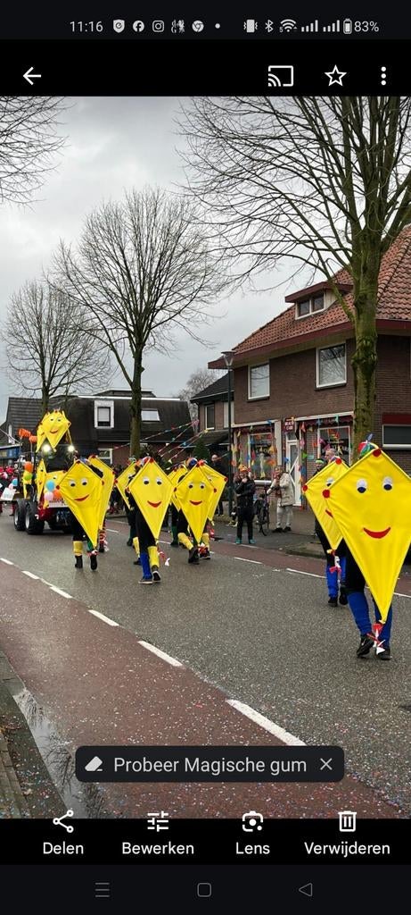 Carnavals kleding voor loopgroep, Drie personen of meer