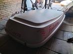 Dakkoffer met rails, Auto diversen, Dakkoffers, Ophalen of Verzenden, Gebruikt