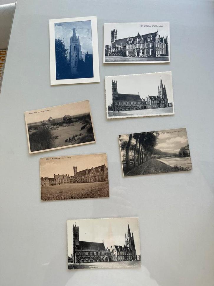 Lot uit een privé colectie , postkaarten Nieuwpoort, Verzamelen, Foto's en Prenten, Zo goed als nieuw, Voor 1940, Ophalen of Verzenden