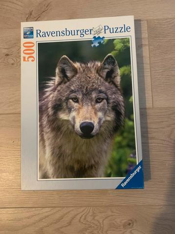 Puzzel Wolf Ravensburger 500 stukjes(compleet) beschikbaar voor biedingen