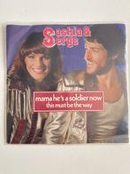 Saskia & Serge - Mama he’s a soldier now, Cd's en Dvd's, Vinyl Singles, Pop, Gebruikt, Ophalen of Verzenden, 7 inch
