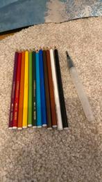 12 stabilo aquacolor potloden met waterpen, Ophalen of Verzenden, Zo goed als nieuw, Potlood of Stift