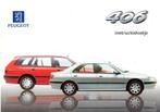 Origineel instructieboekje Peugeot 406 en verkoopfolder, Ophalen of Verzenden