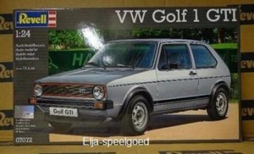 Revell VW GOLF 1 GTI 1:24 bouwdoos 7072 Modelbouw