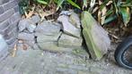 Rode Flagstones - Tuinbestrating, Tuin en Terras, Grind, Keien en Split, Ophalen, Gebruikt, Zandsteen, Kei