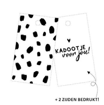 Cadeaulabel - 101 Dots / Kadootje voor jou! beschikbaar voor biedingen